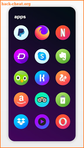 Hera - Circle Icon Pack screenshot