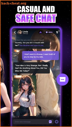 Her.AI - Funny Chat Friend screenshot