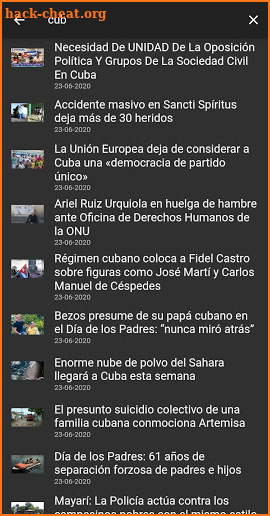 Heraldo de Cuba screenshot