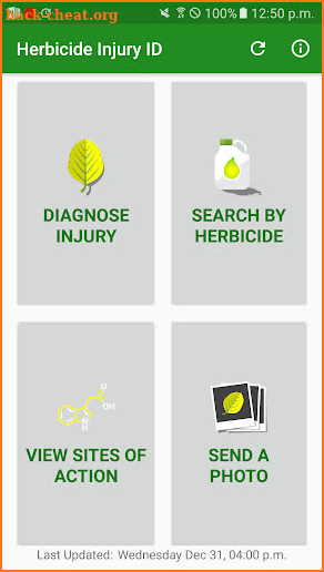 Herbicide Injury ID screenshot