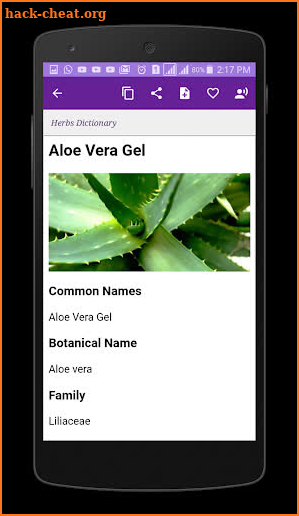 Herbs Dictionary screenshot