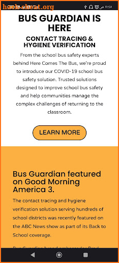 Here Comes The Bus app screenshot