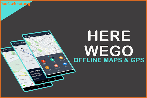 Here Offline maps We Go screenshot