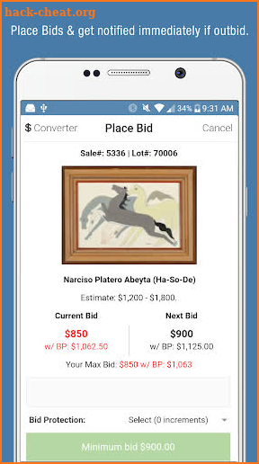 Heritage Auctions screenshot