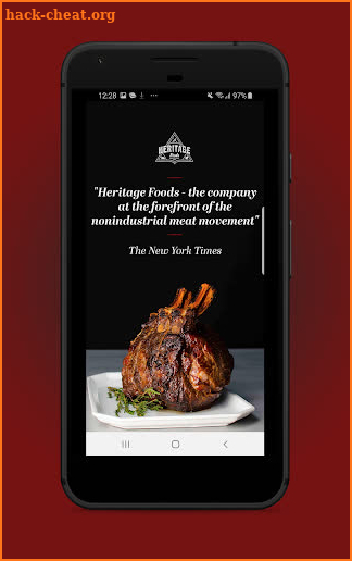 Heritage Foods screenshot