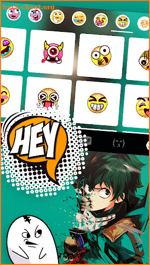 Hero Anime Boy Themes screenshot
