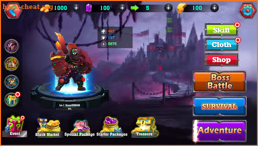 Hero Brave: Battle of Dragon screenshot