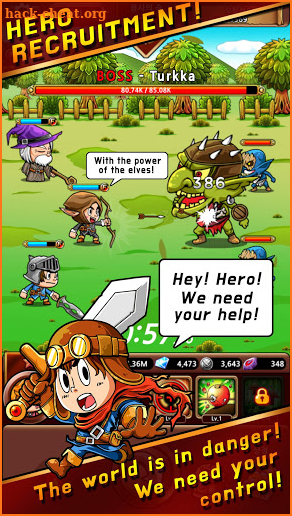 Hero C: Legend of Heroes screenshot