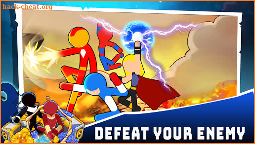 Hero Combat - Super Stickman Fight screenshot
