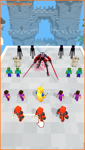 Hero Craft Run 3D screenshot