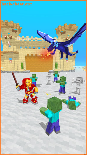 Hero Craft Runner screenshot