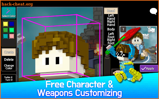 Hero Craft : Weapon, Character Skin Craft RPG screenshot