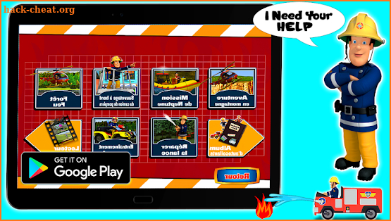 Hero Fireman : Mission Sam Adventure Game screenshot