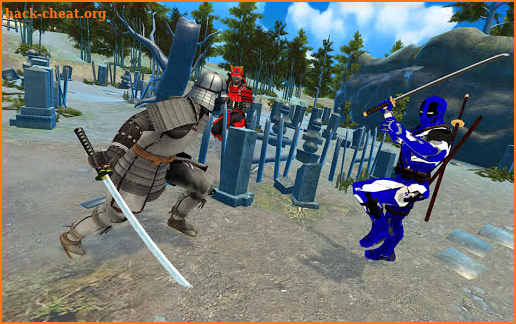 Hero Ninja Sword Warrior Rope Battle Samurai Fight screenshot