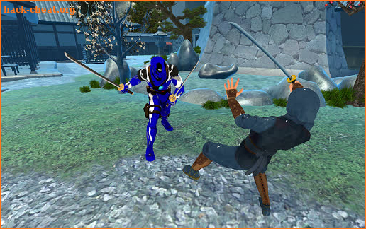 Hero Ninja Sword Warrior Rope Battle Samurai Fight screenshot