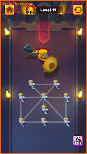 Hero One Line - Merge Puzzle screenshot