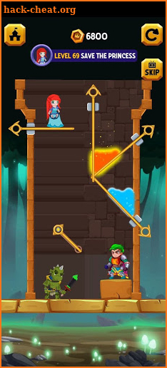 Hero Pin : Pull Him Out - Rescue Games screenshot