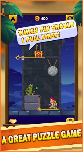 Hero Pull Pin : Rescue Princess screenshot