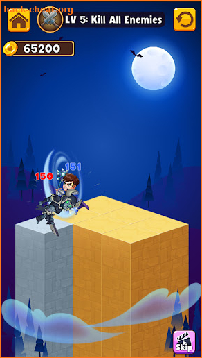 Hero Pyramid Puzzle screenshot