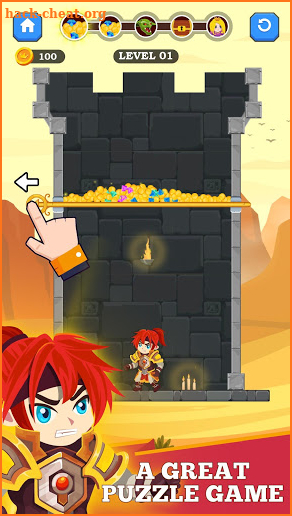 Hero Quest - Rescue Puzzles screenshot