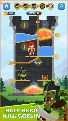 Hero Quest - Rescue Puzzles screenshot