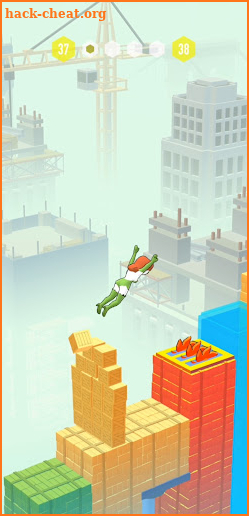 Hero Ragdoll Hop: Get Higher! screenshot