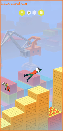 Hero Ragdoll Hop: Get Higher! screenshot