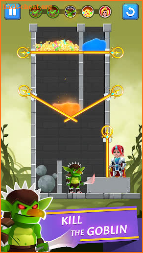 Hero Rescue - Pin Puzzle - Pull the Pin screenshot