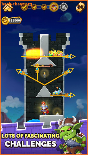 Hero Rescue - Pull Pin Puzzle screenshot