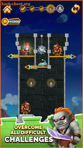 Hero Rescue - Pull Pin Puzzle screenshot