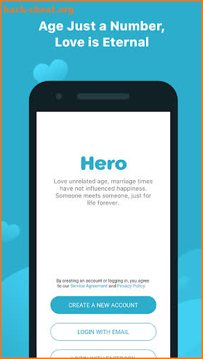 Hero: Seeking Age Gap Dating & Match App screenshot