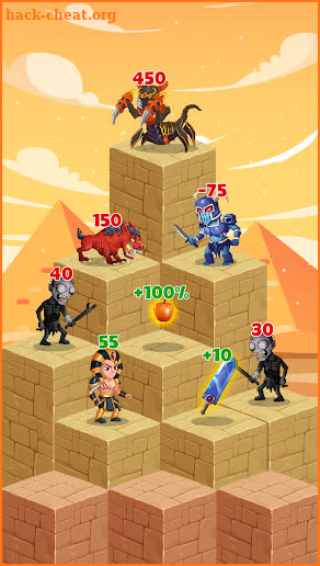 Hero Stack Tower Wars screenshot