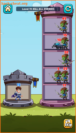 Hero Tower Wars screenshot