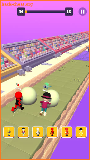 Hero Transform Run 3D - Poppy screenshot