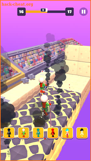 Hero Transform Run 3D - Poppy screenshot