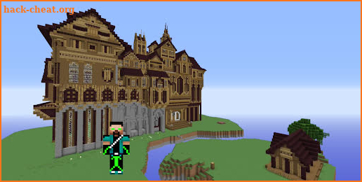 Herobrine Mansion Map for Minecraft PE screenshot