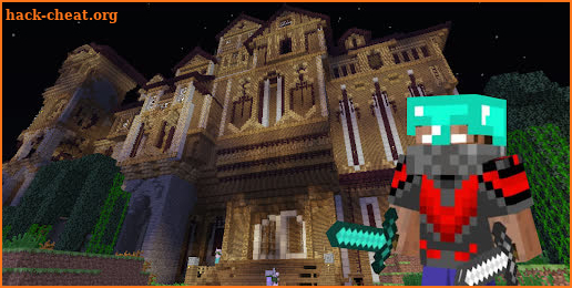 Herobrine Mansion Map for Minecraft PE screenshot
