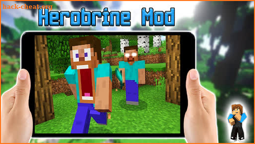 Herobrine Mod for Minecraft Pocket Edition screenshot