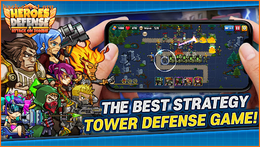 Heroes Defense: Attack on Zombie screenshot