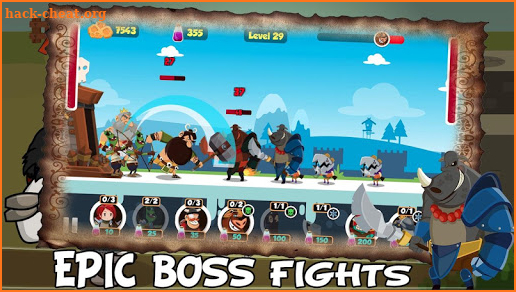 Heroes Defense - Epic Fortress Battle screenshot