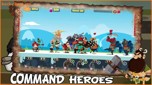 Heroes Defense - Epic Fortress Battle screenshot