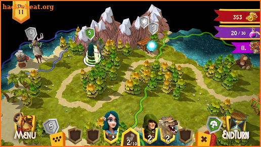 Heroes of Flatlandia - Demo screenshot
