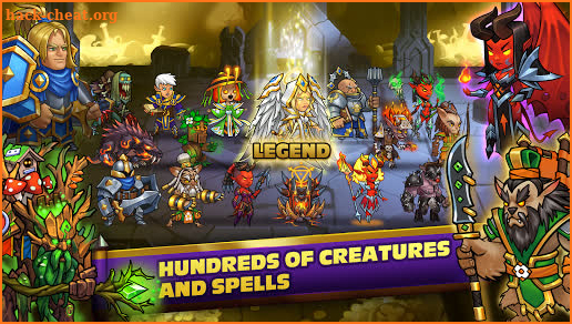 Heroes of Magic - Card Battler RPG screenshot