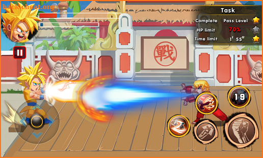 Heroes of teen legend - Endless Fighting RPG Game screenshot