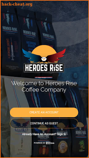 Heroes Rise Coffee Company screenshot