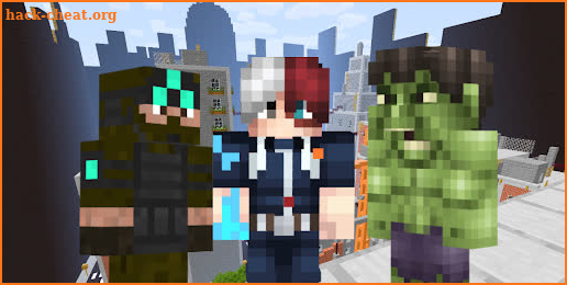 Heroes Skin for Minecraft screenshot