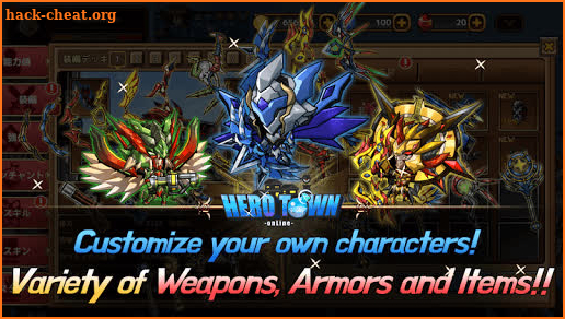 Heroes Town online : 2D MMORPG screenshot