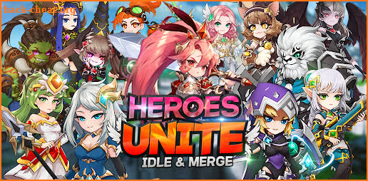 HEROES UNITE : IDLE & MERGE screenshot