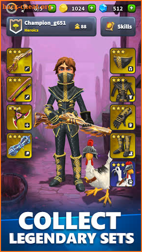 Heroics: Epic Fantasy Legend of Archero Adventures screenshot
