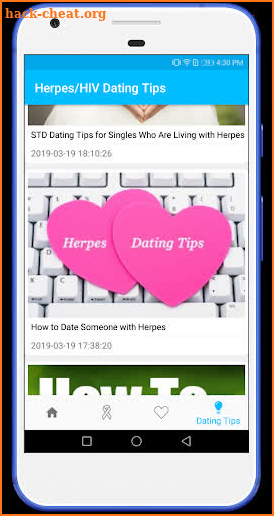 Herpes Dating Apps for Positive Singles - HerpesD screenshot